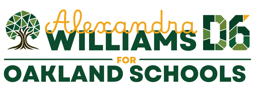 Alexandra Williams for Oakland District 6